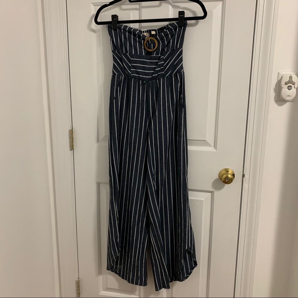 Altar'd State Strapless Jumpsuit